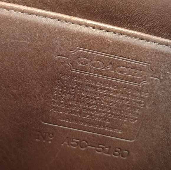COACH vintage brief case - Picture 3 of 6